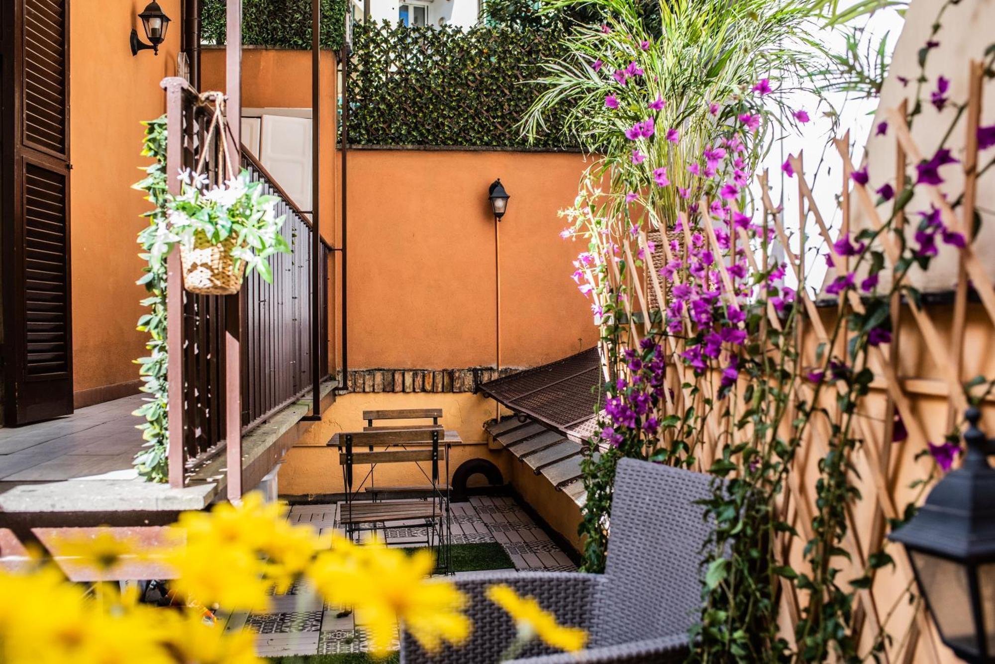 Spanish Steps Apartment & Terrace Рим Екстериор снимка
