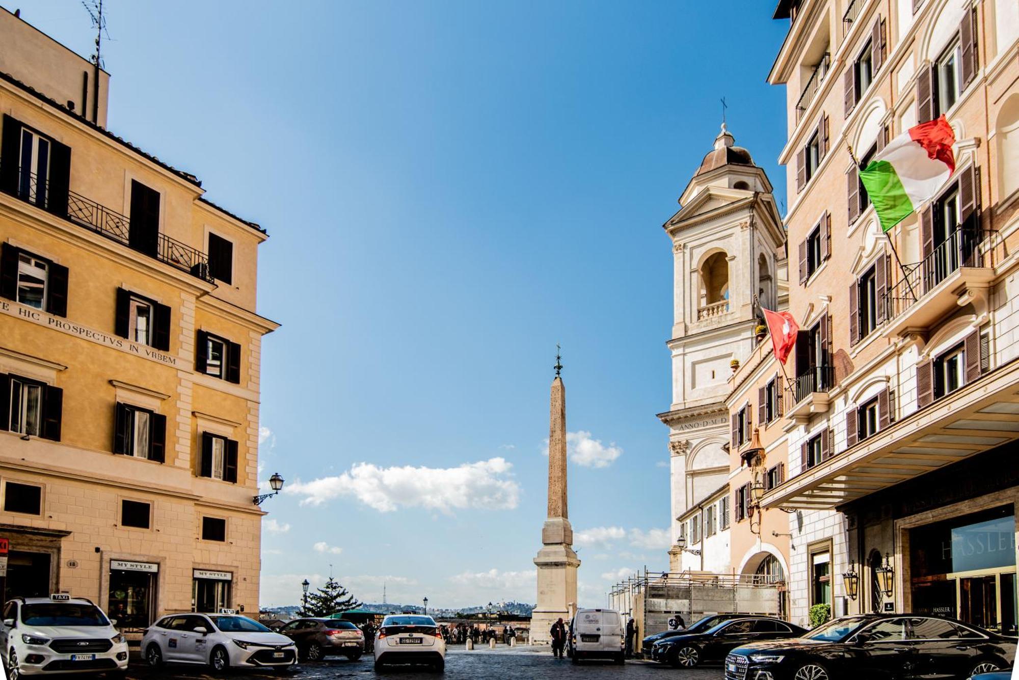 Spanish Steps Apartment & Terrace Рим Екстериор снимка